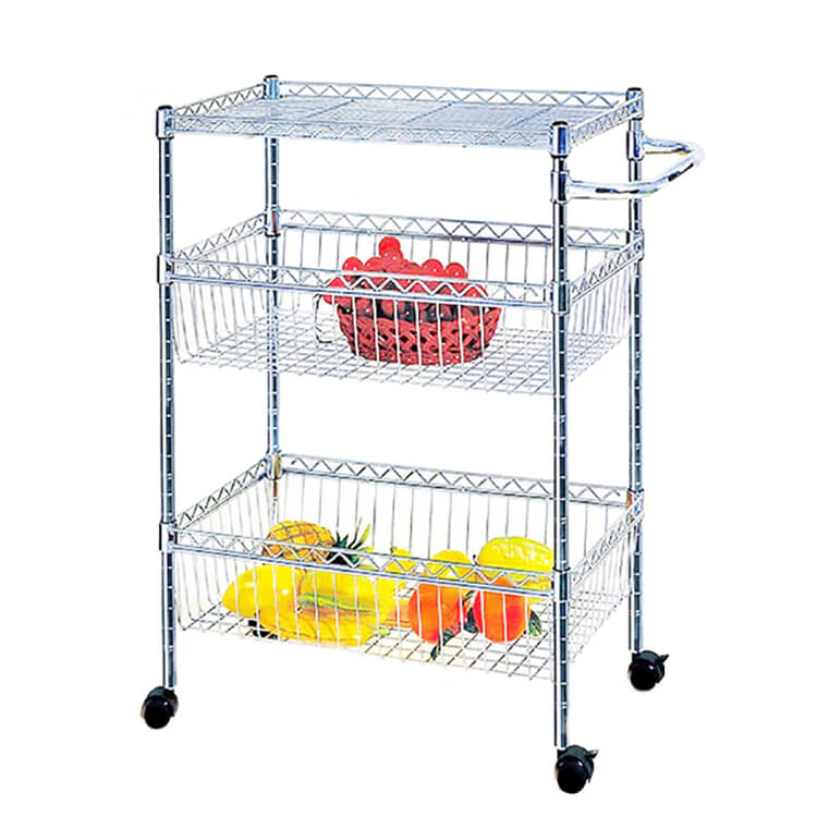 ?Wire Basket Trolley