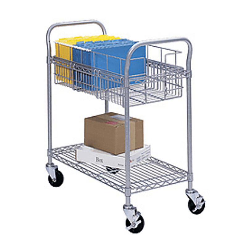 ?Wire Mail Cart